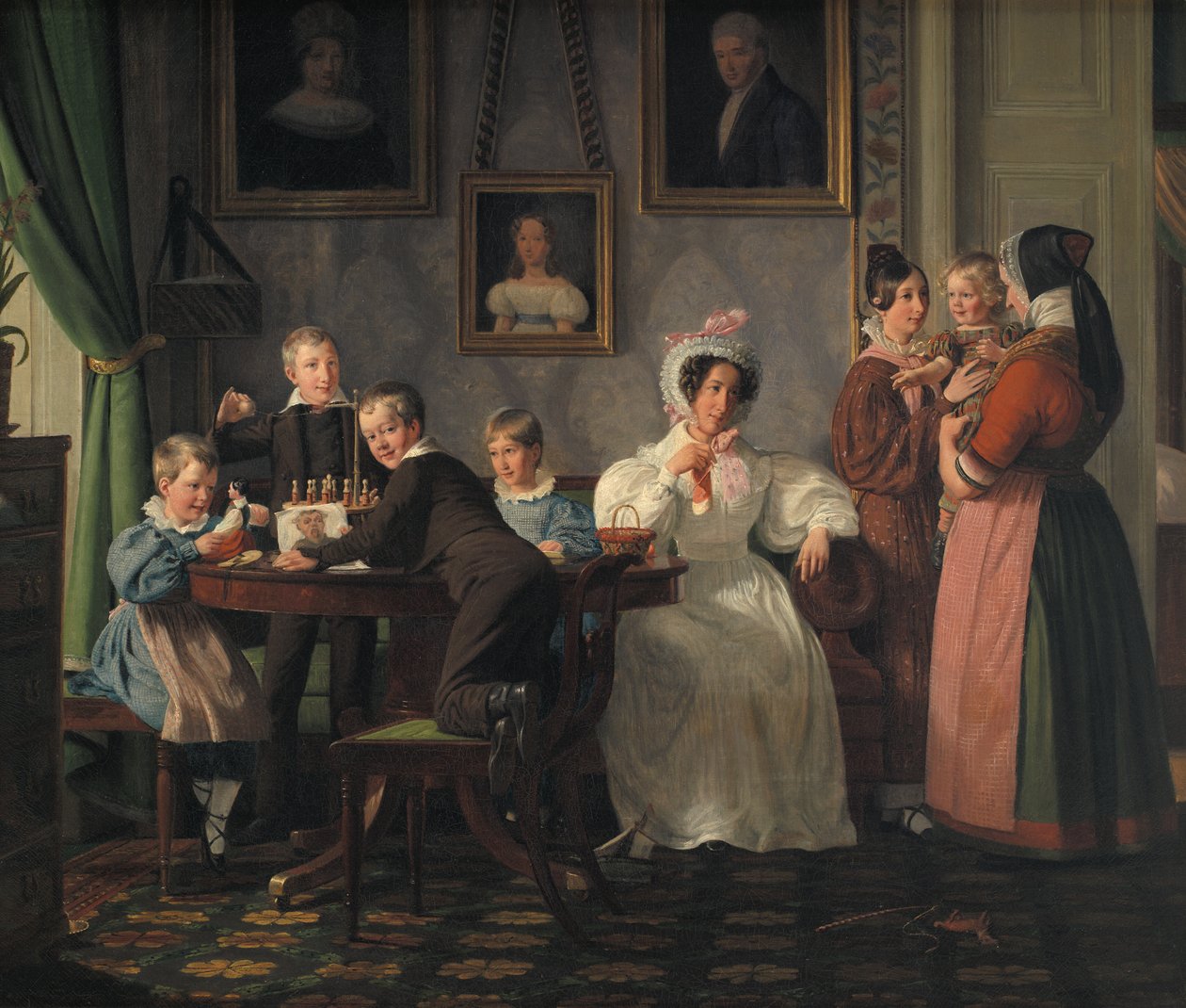 Familien Waagepetersen av Wilhelm Marstrand