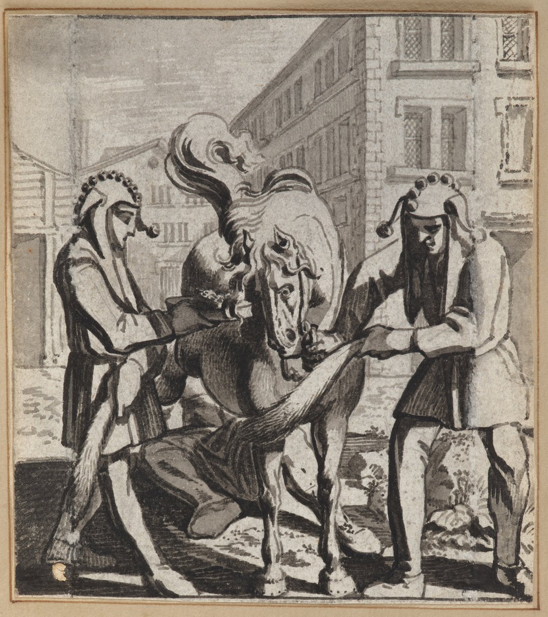 The Fox-tailed Jester av Wilhelm Stettler