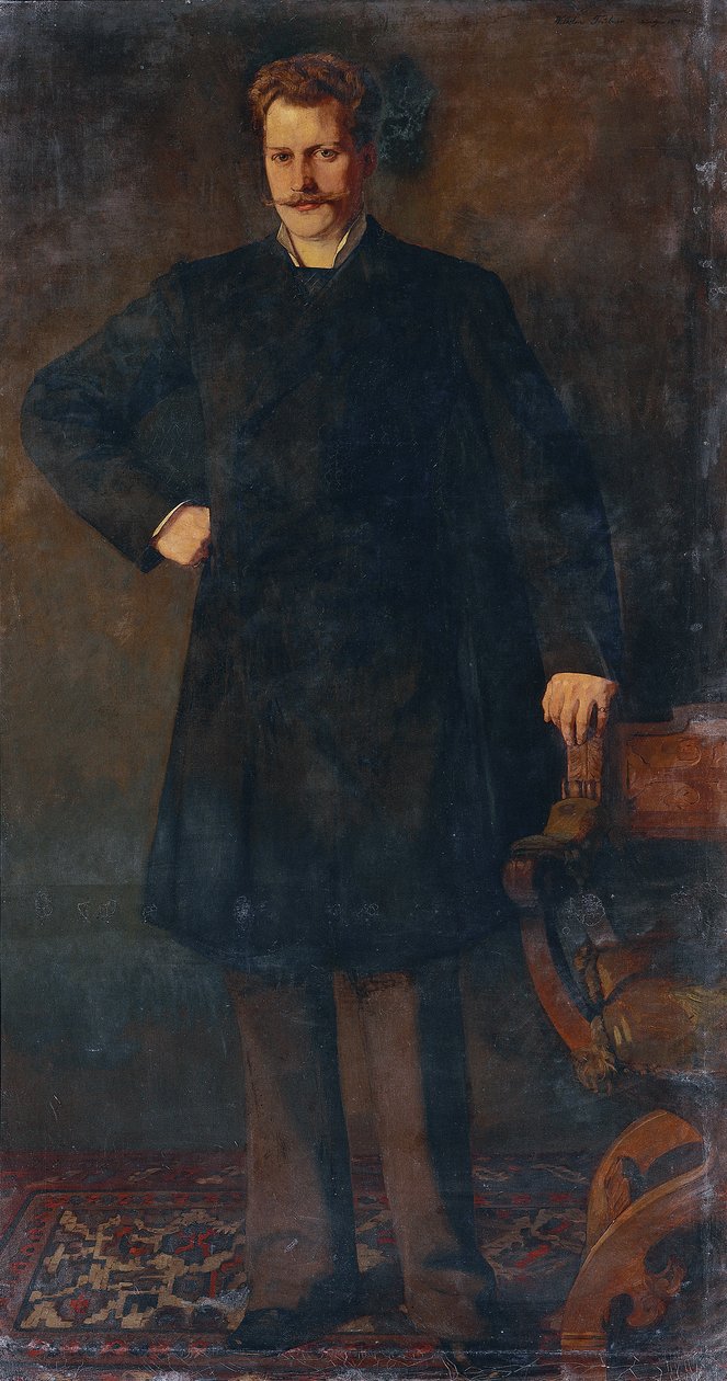 Kammersänger Theodor Reichmann av Wilhelm Trübner