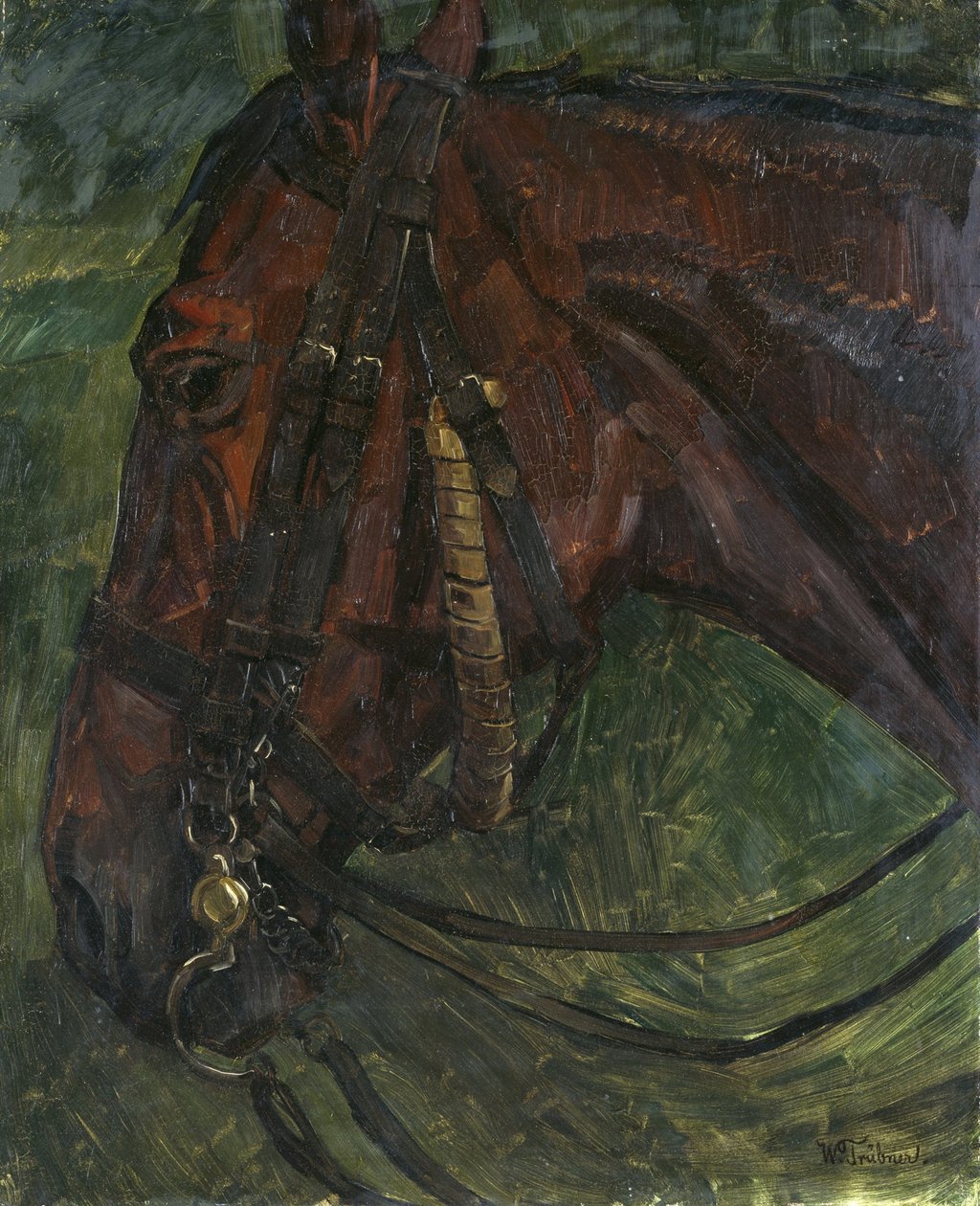hestehode av Wilhelm Trübner