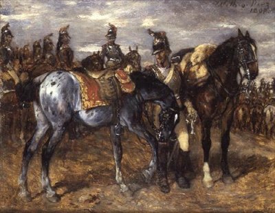 Kavaleri på parade av Wilhelm Von Diez