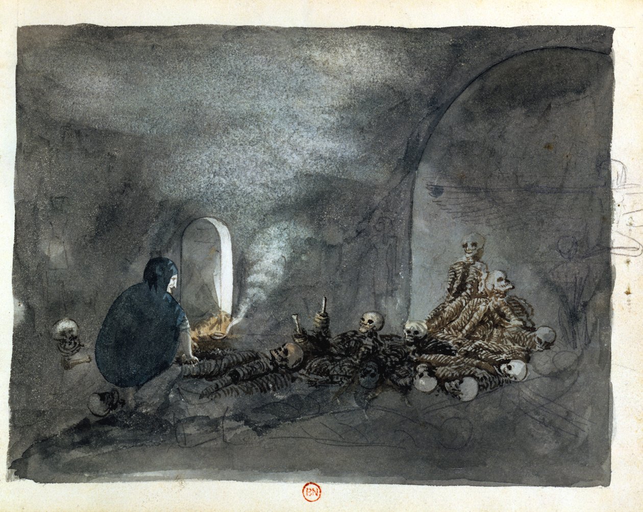 Kvinne i graven i Theben av Wilkinson