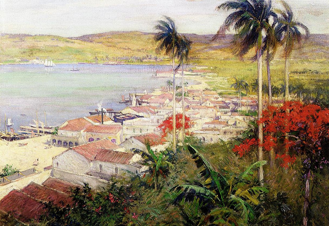 Landingen, 1904 av Willard Leroy Metcalf