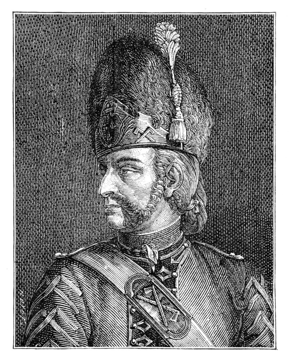 Bonnet of Swiss Guard, 1885. av Wille