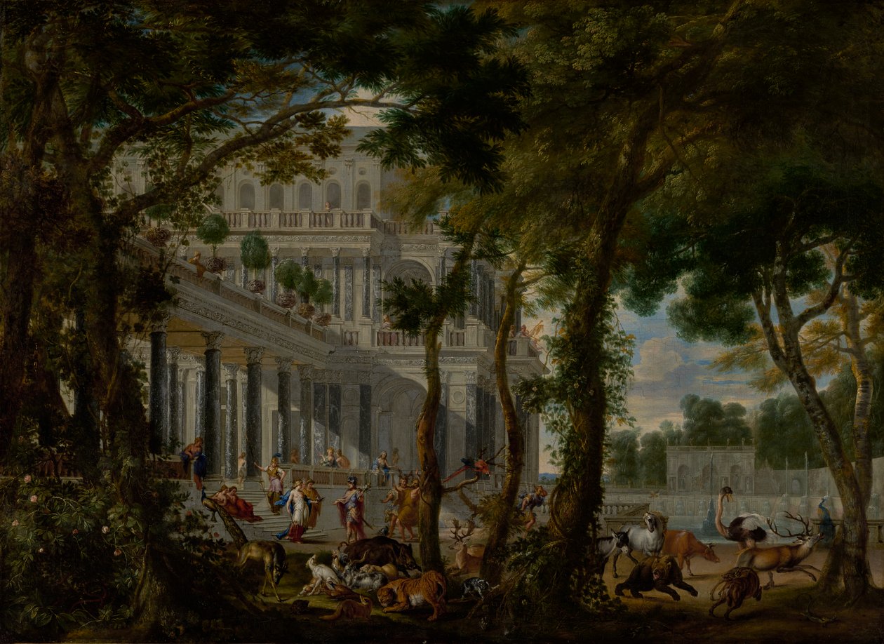 Ulysses på Palace of Circe av Willem Schubart von Ehrenberg