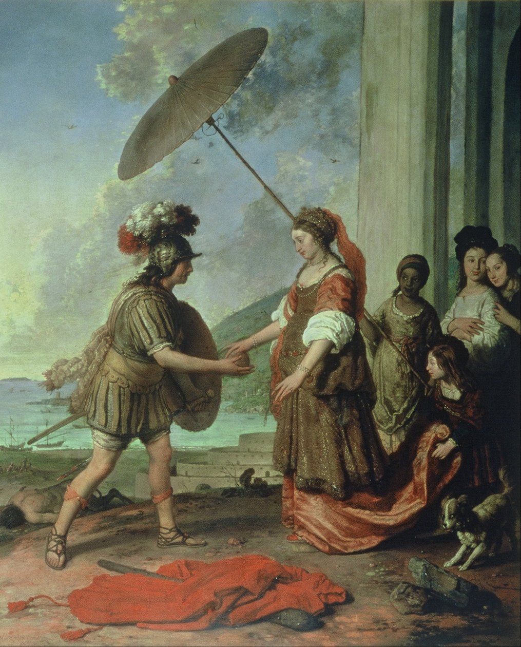 Theseus og Ariadne av Willem Strijcker
