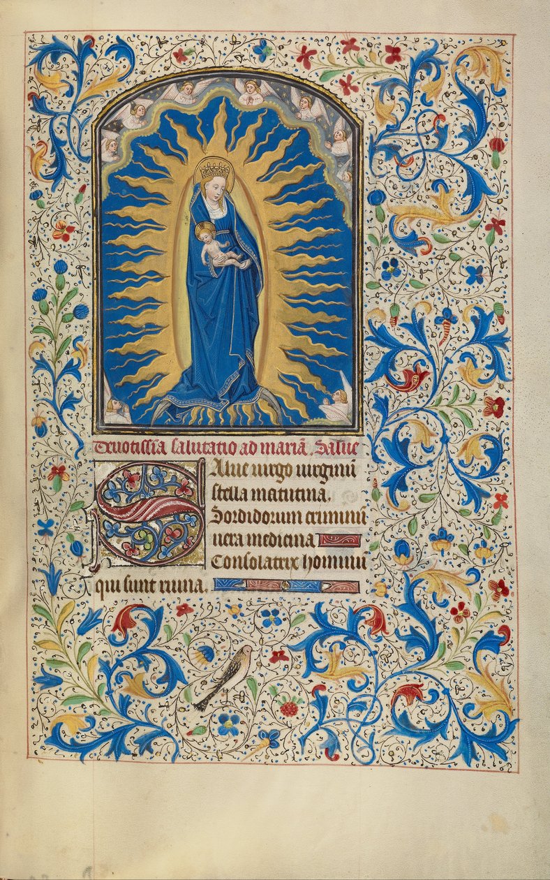 Jomfruen og barnet av Willem Vrelant