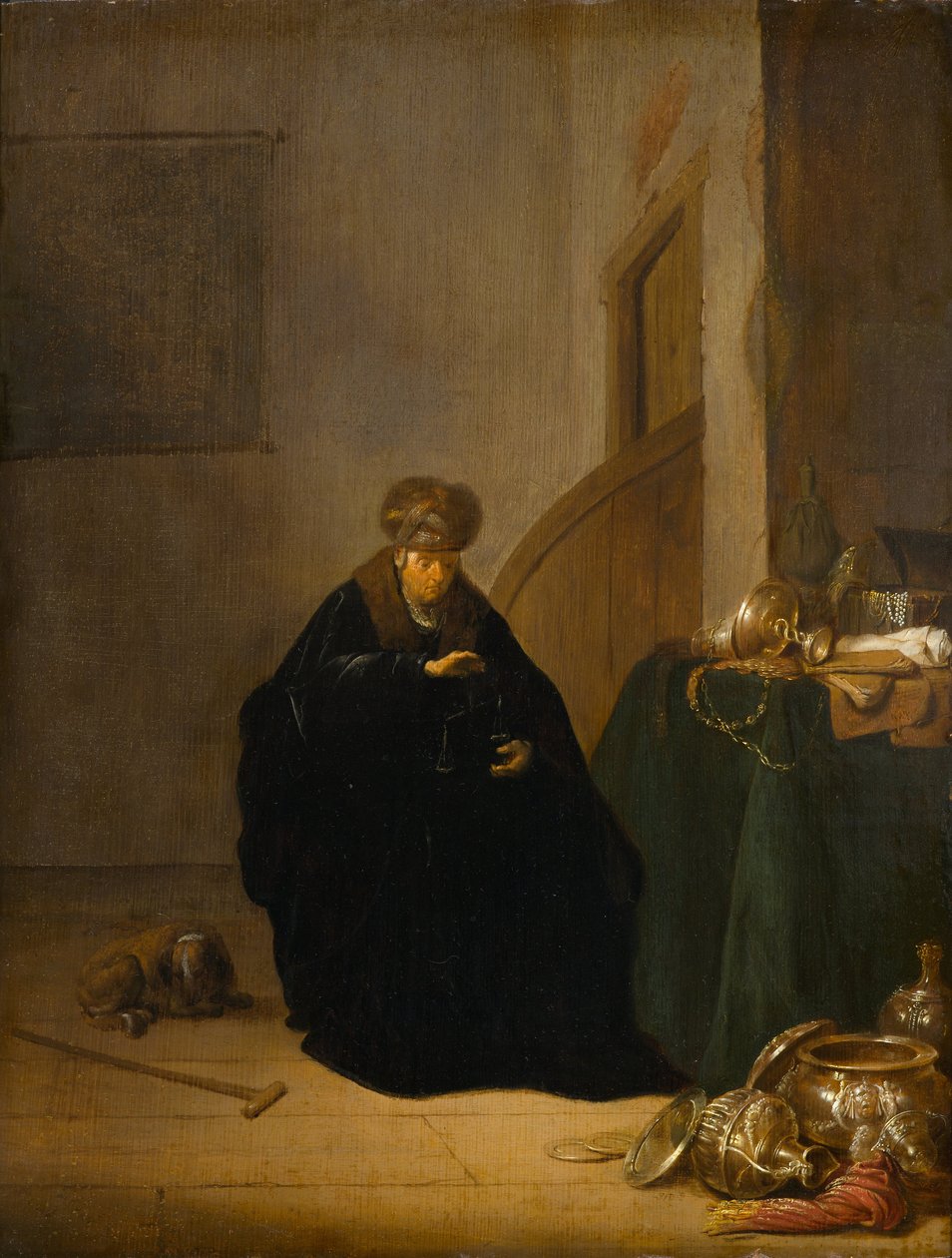 Gullveieren av Willem de Poorter
