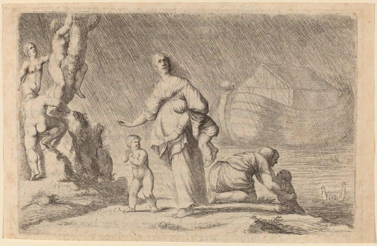 Noahs ark og flommen av Willem Basse