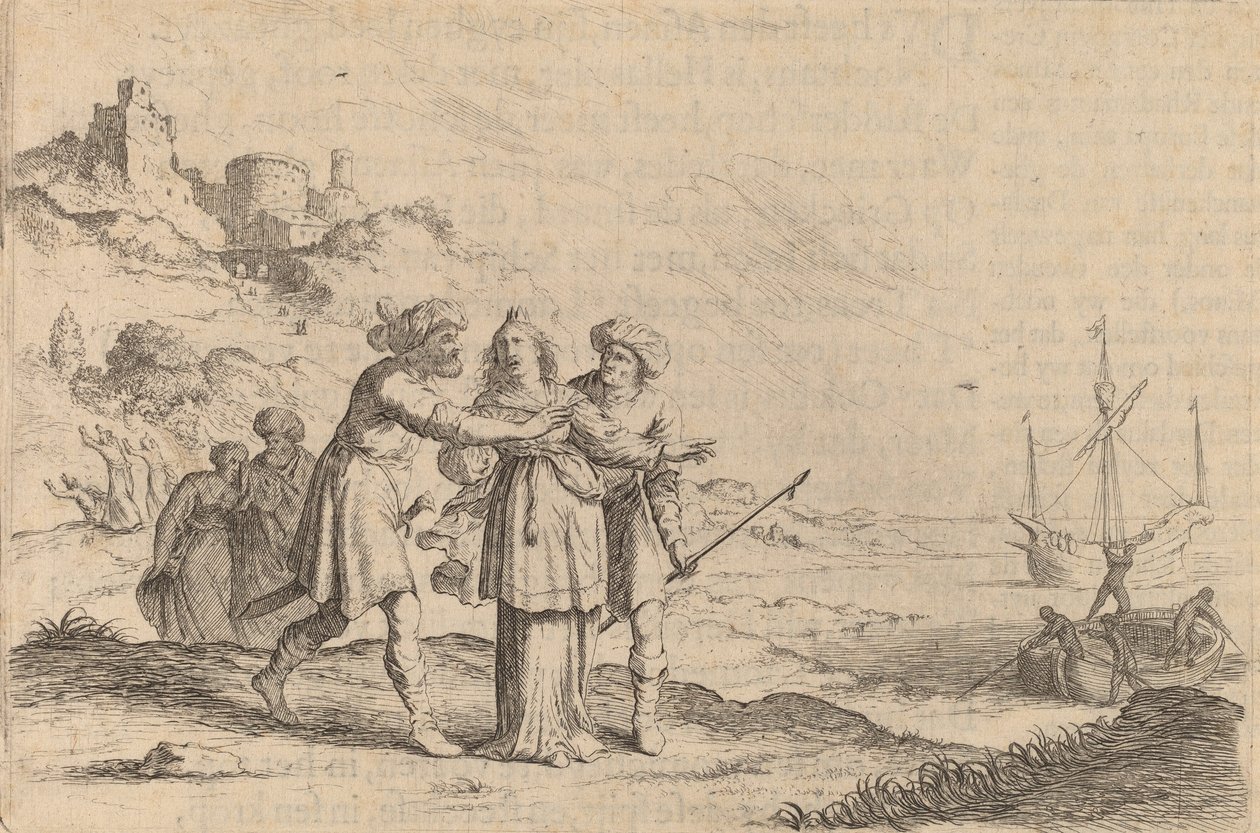 Bortføringen av Europa, 1634. av Willem Basse
