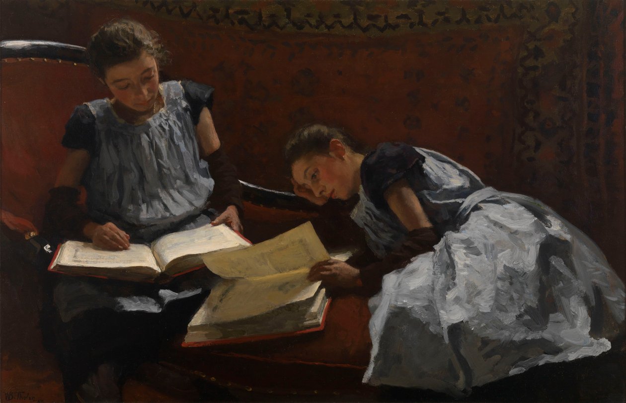 Arntzenius-søstrene, 1895. av Willem Bastiaan Tholen