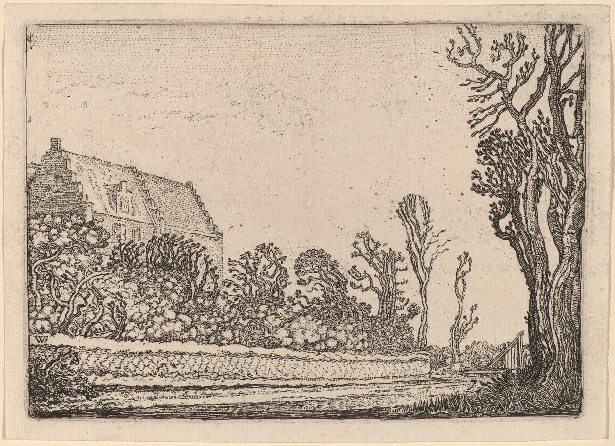 Huset med trappegavlen av Willem Buytewech