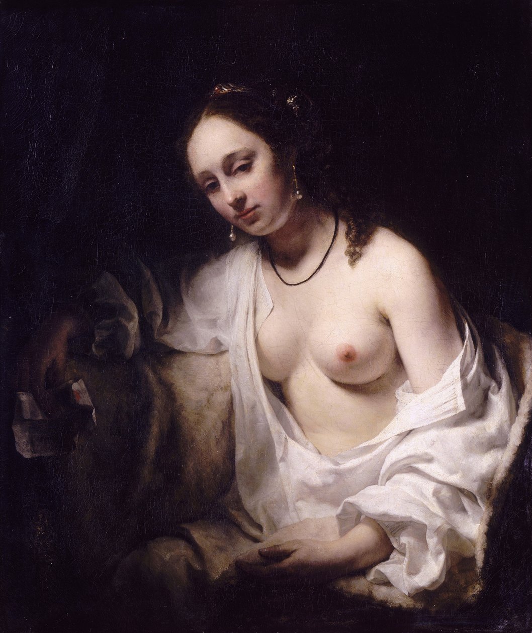 Batseba med kong Davids brev, 1654 av Willem Drost