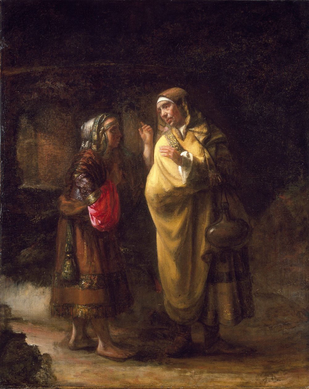 Ruth og Naomi, 1600-tallet av Willem Drost