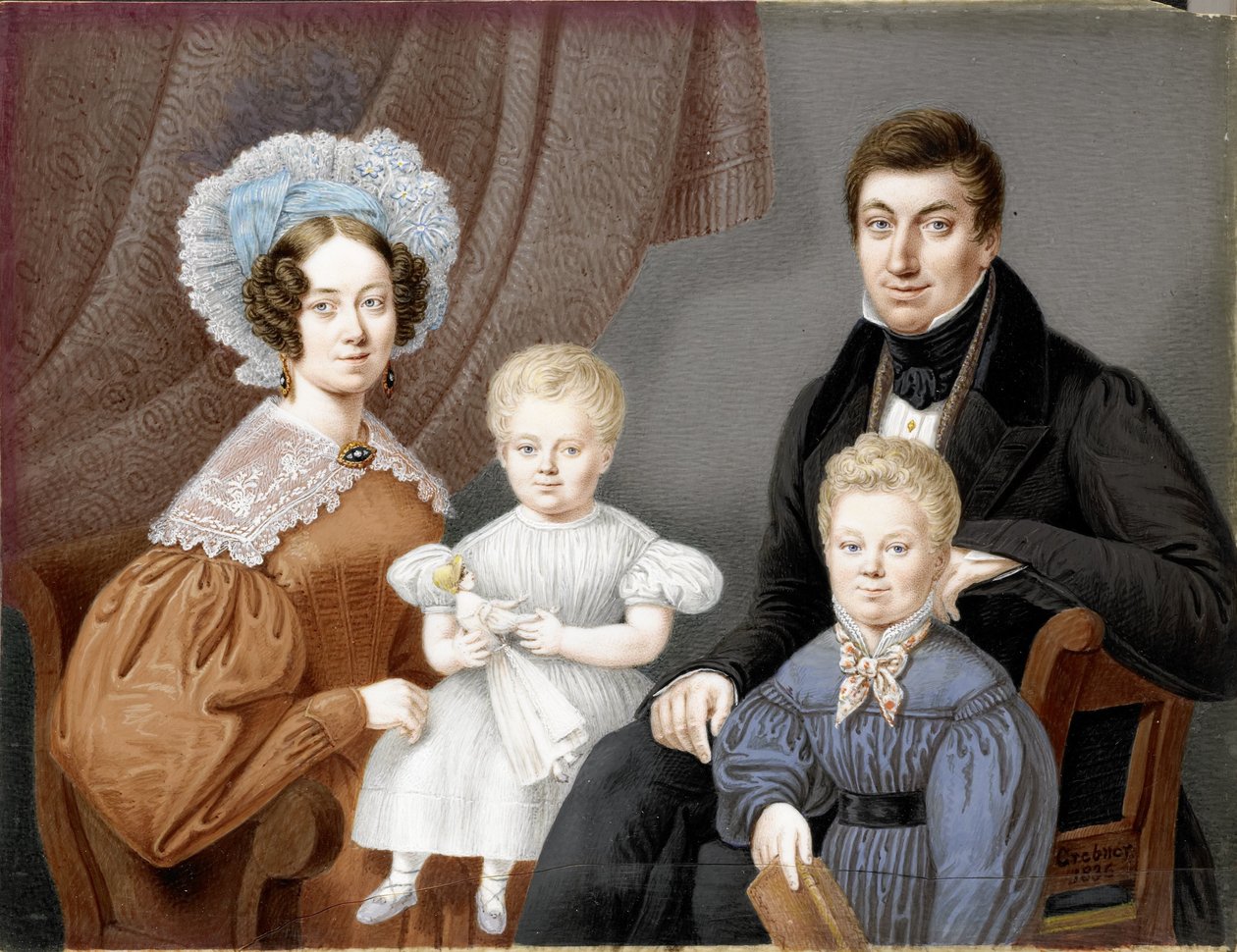 Familien Diederichs av Willem Grebner