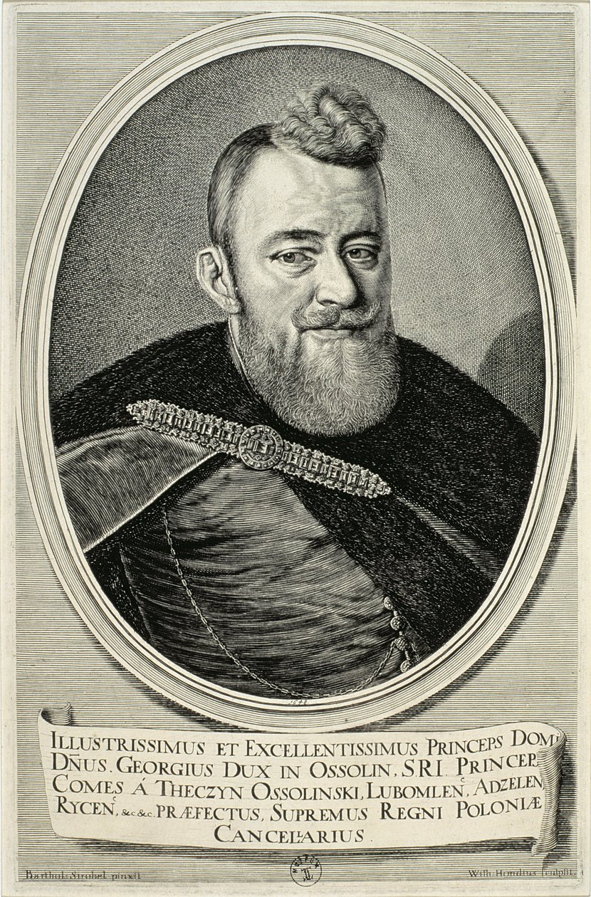 Jerzy Ossolinski (1595-1650) 1648 av Willem Hondius