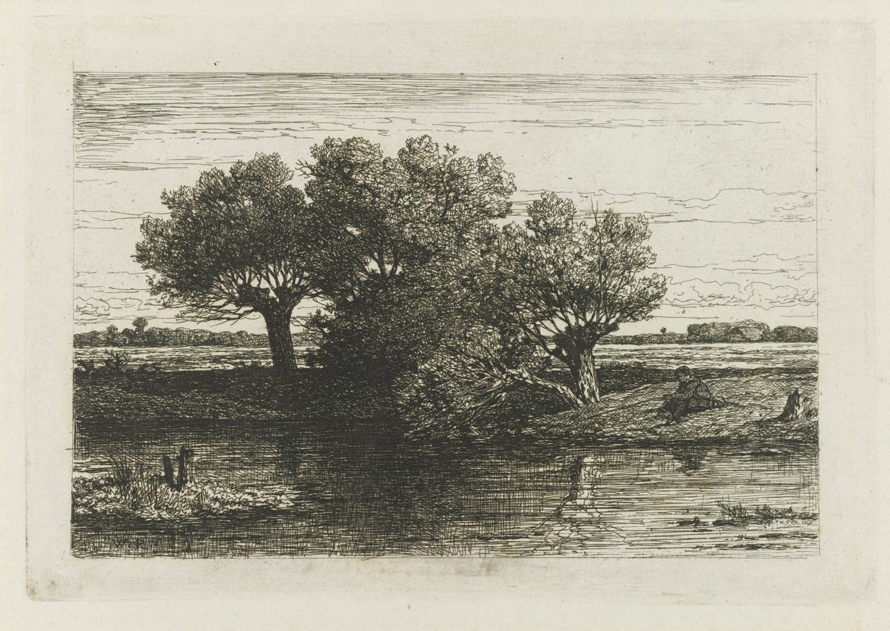 Fisker ved polardvidgene av Willem Roelofs (I)