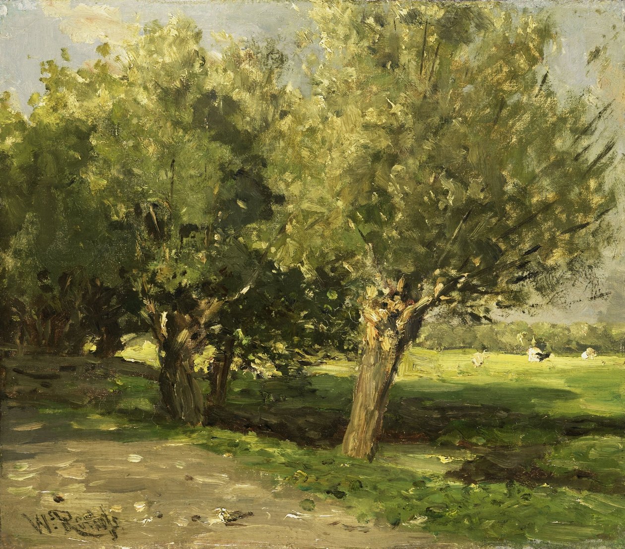 Piletrær av Willem Roelofs (I)