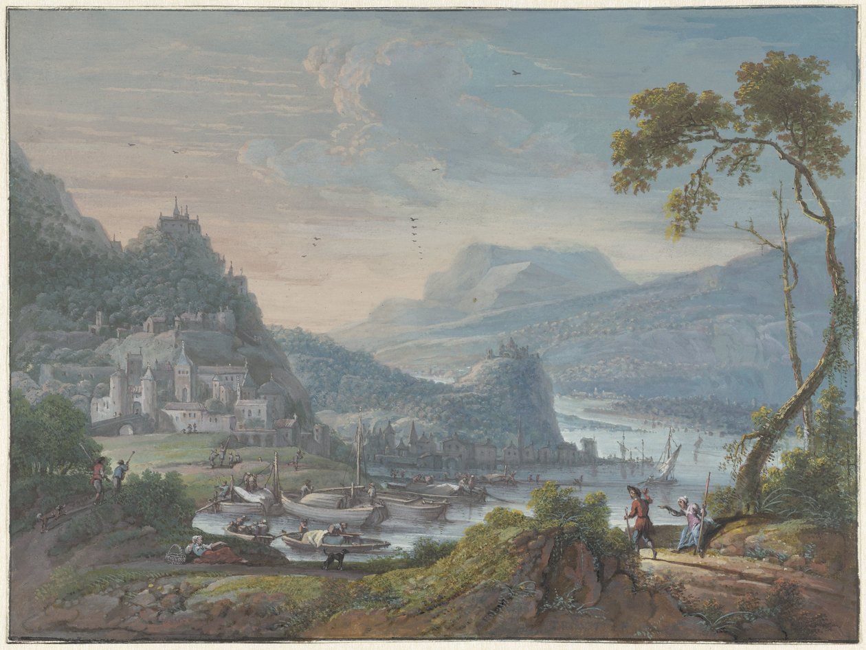Elvelandskap av Willem Troost (I)