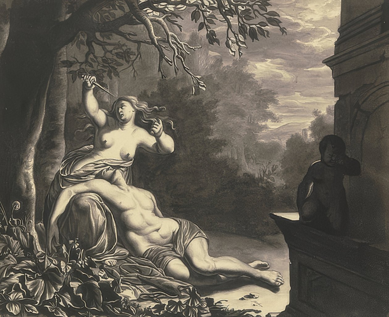 Pyramus og Thisbe av Willem Van Mieris