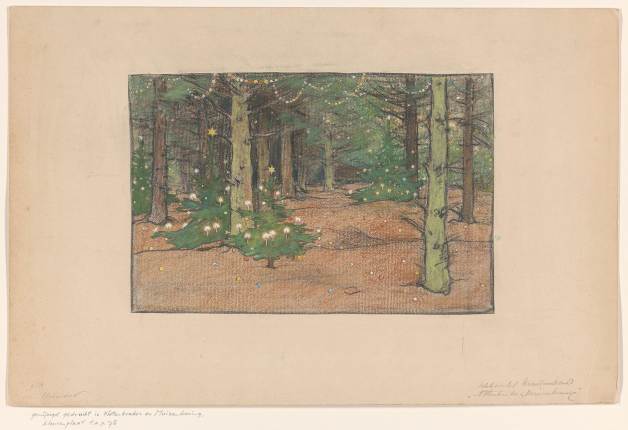 Juletreskog av Ludwig Willem Reymert Wenckebach
