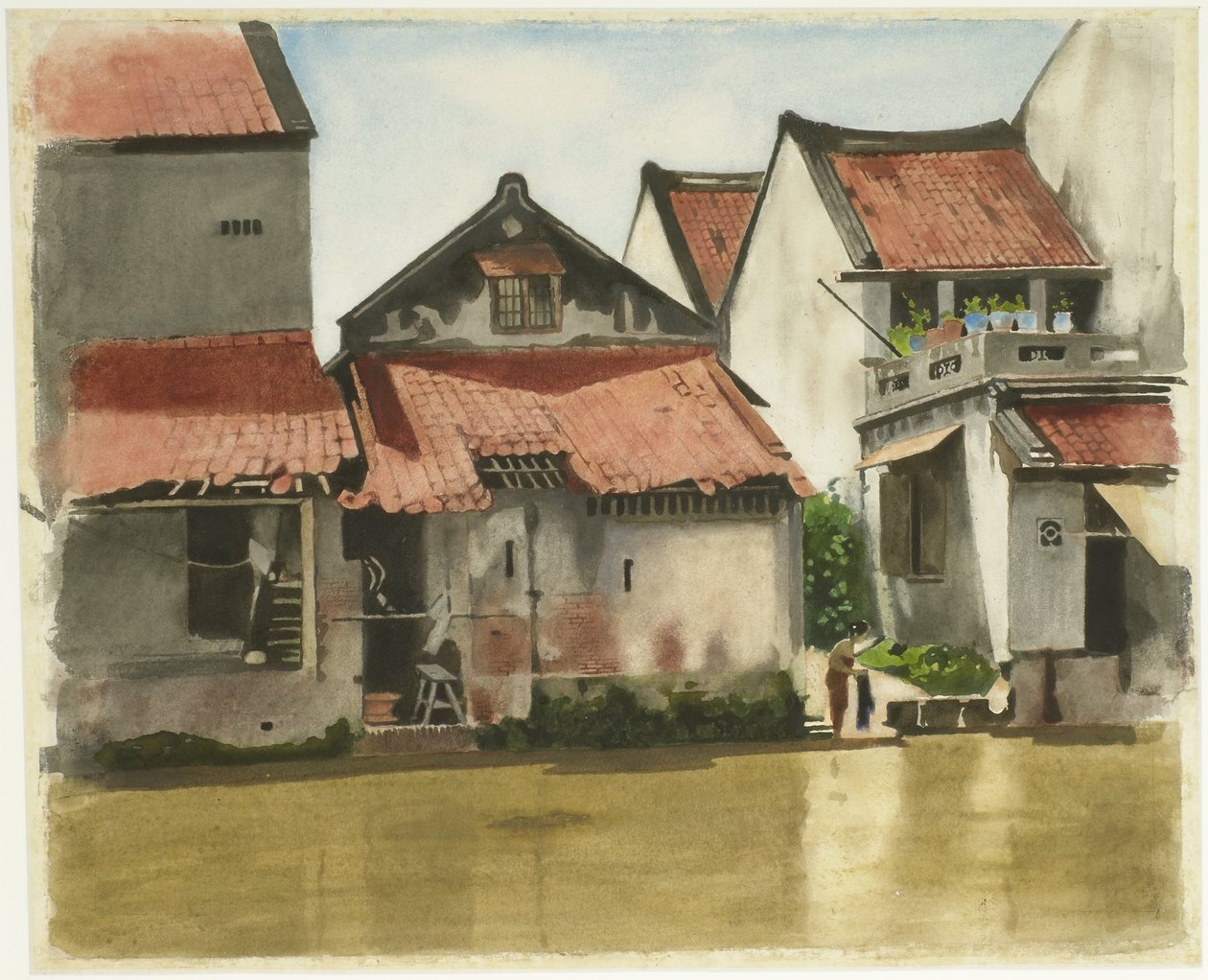 Nedre byen Batavia av Willem Arnoldus Witsen