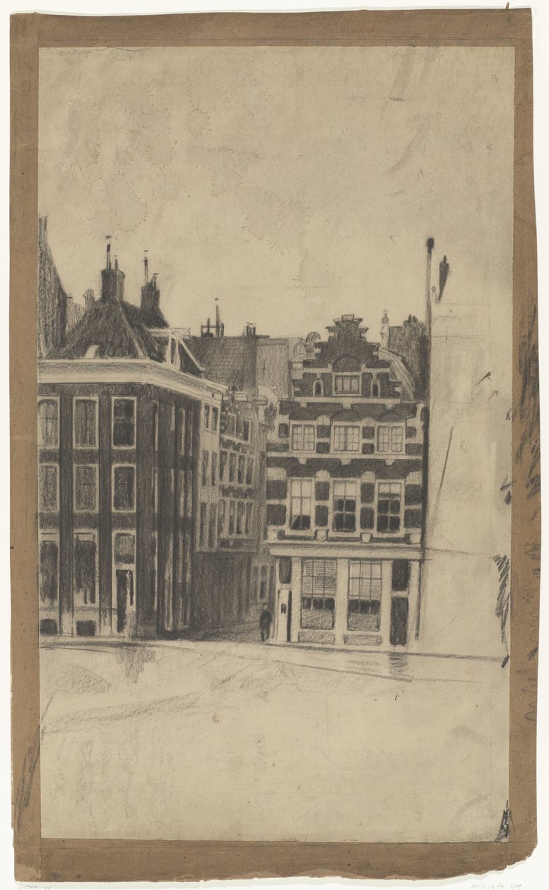 Halvemoansteeg i Amsterdam av Willem Arnoldus Witsen