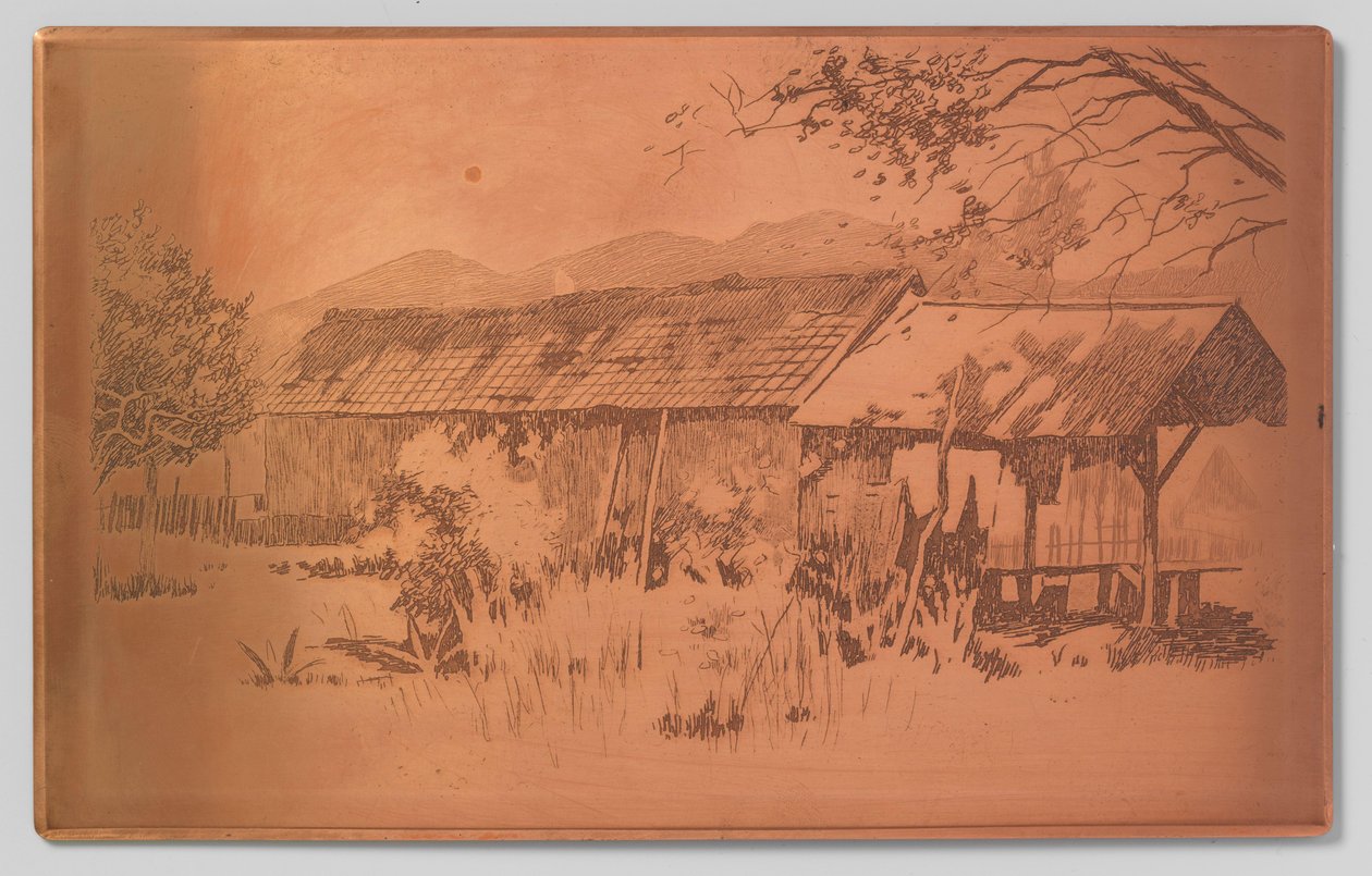 Langt uthus, Gambar av Willem Arnoldus Witsen