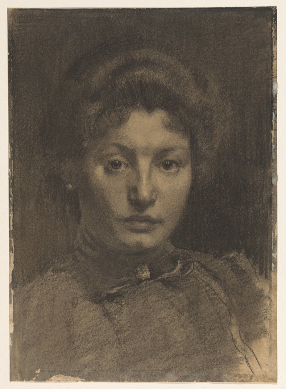 Portrett av fru Marie Breitner-Jordan av Willem Arnoldus Witsen
