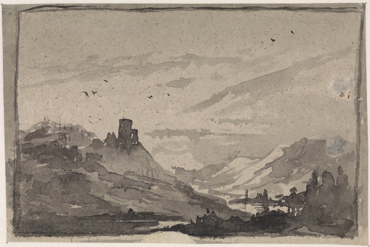 Fjelllandskap av Willem de Famars Testas