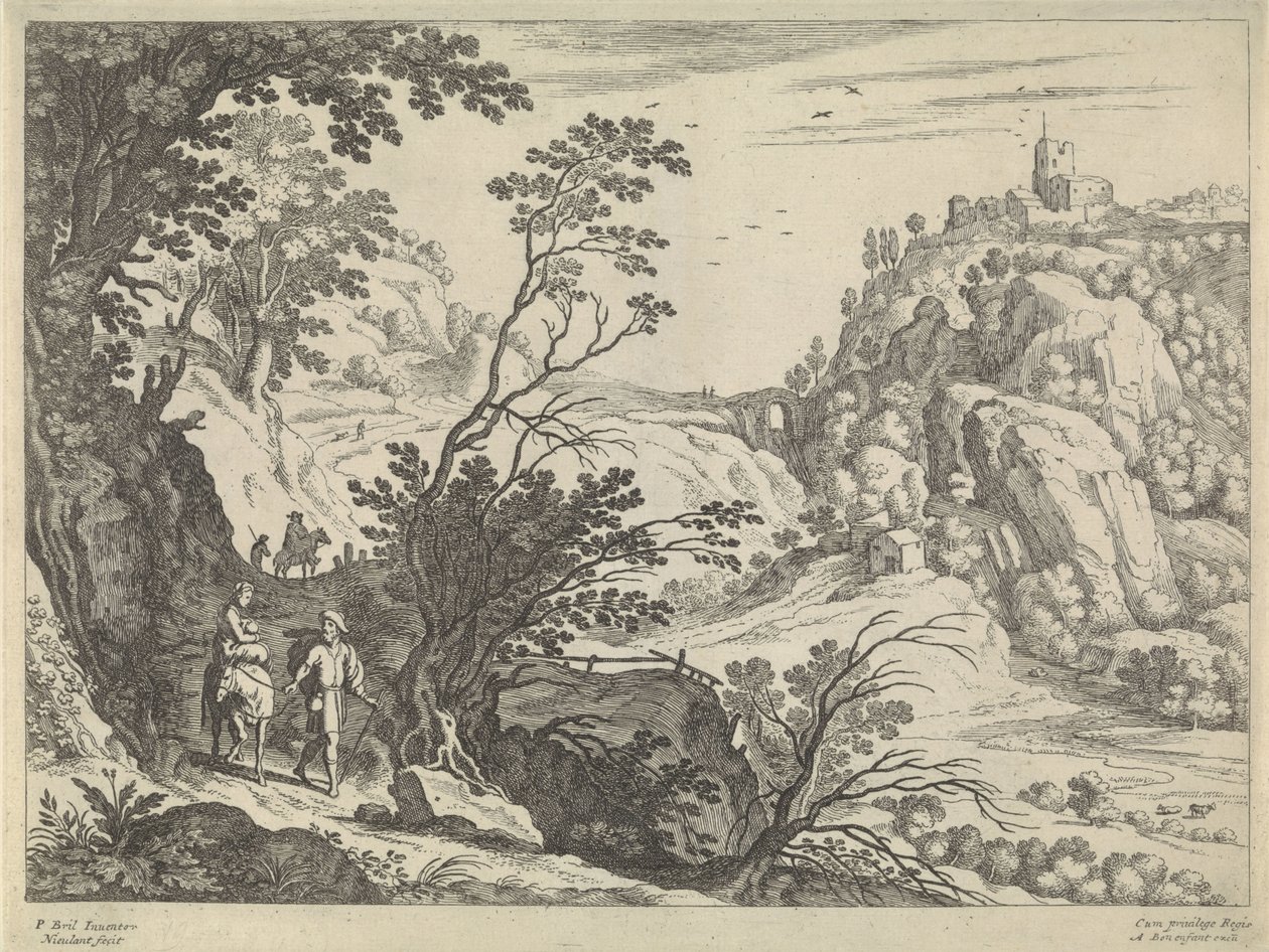Fly til Egypt av Willem van Nieulandt (II)