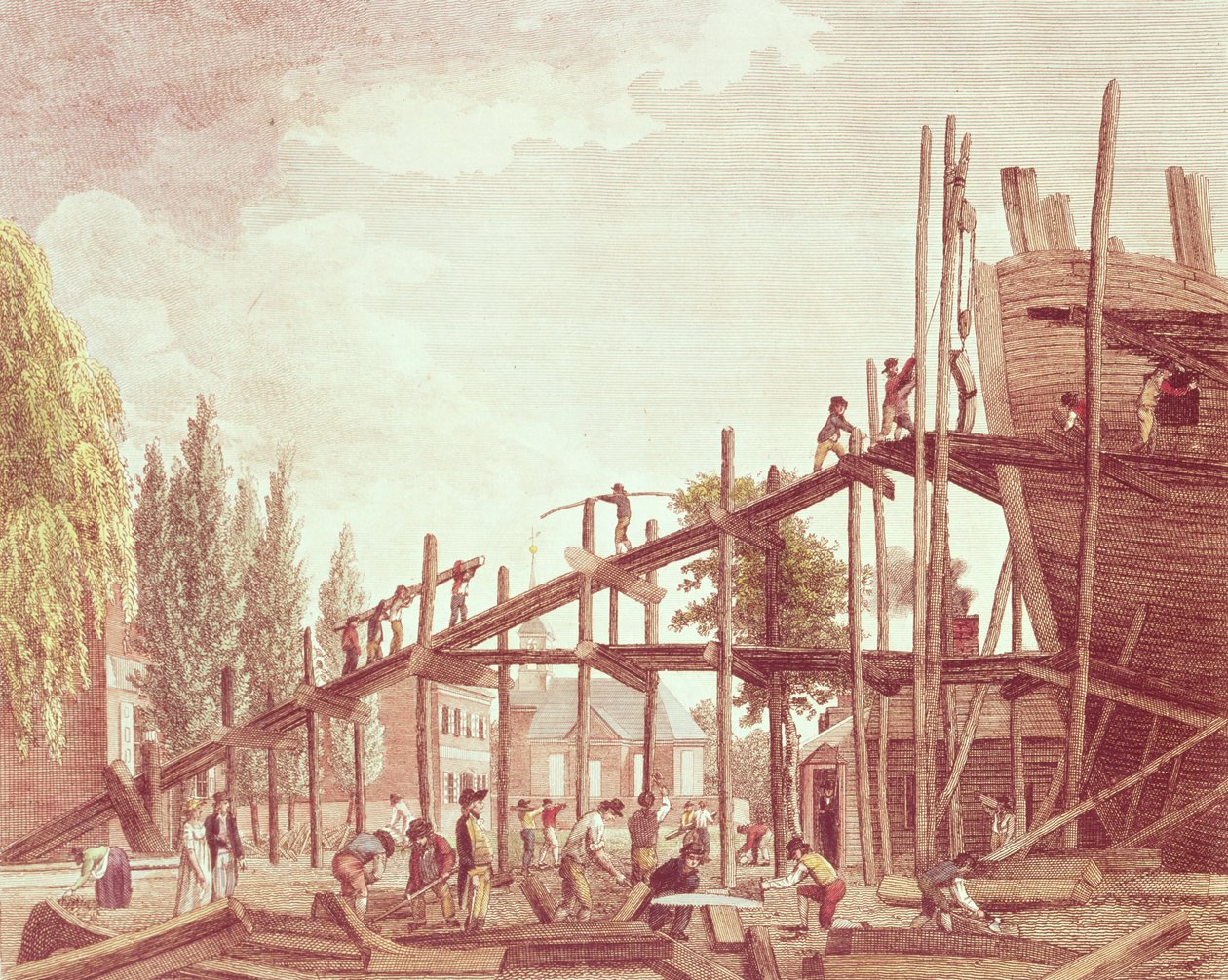 Forberedelse til krig for å forsvare handel av William and Son Birch