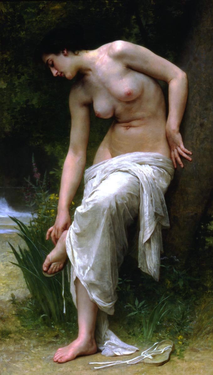 Etter badet av William Adolphe Bouguereau