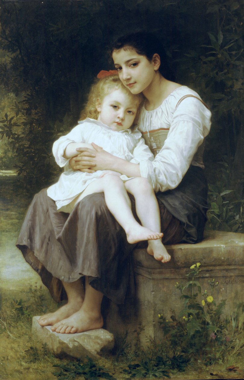 Stor søster av William Adolphe Bouguereau