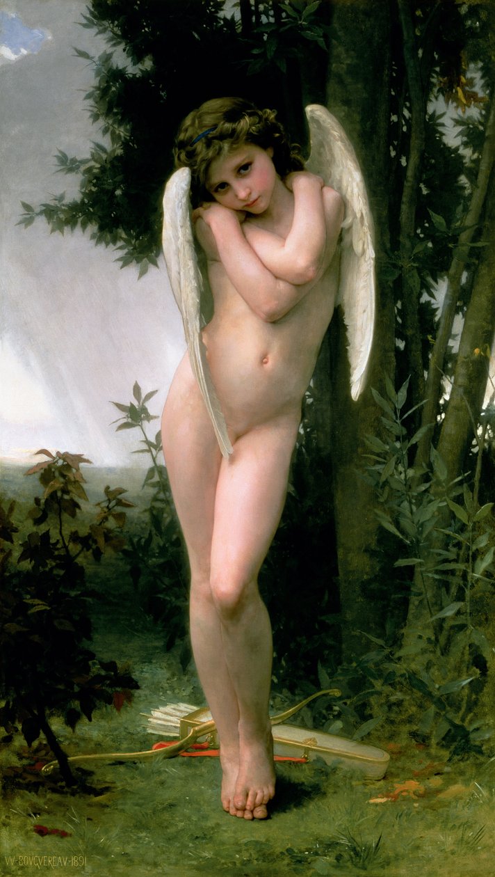 Amor, 1891 av William Adolphe Bouguereau