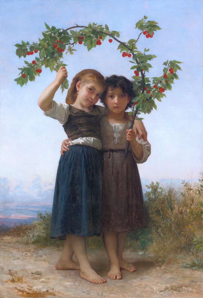Kirsebærgrenen av William Adolphe Bouguereau