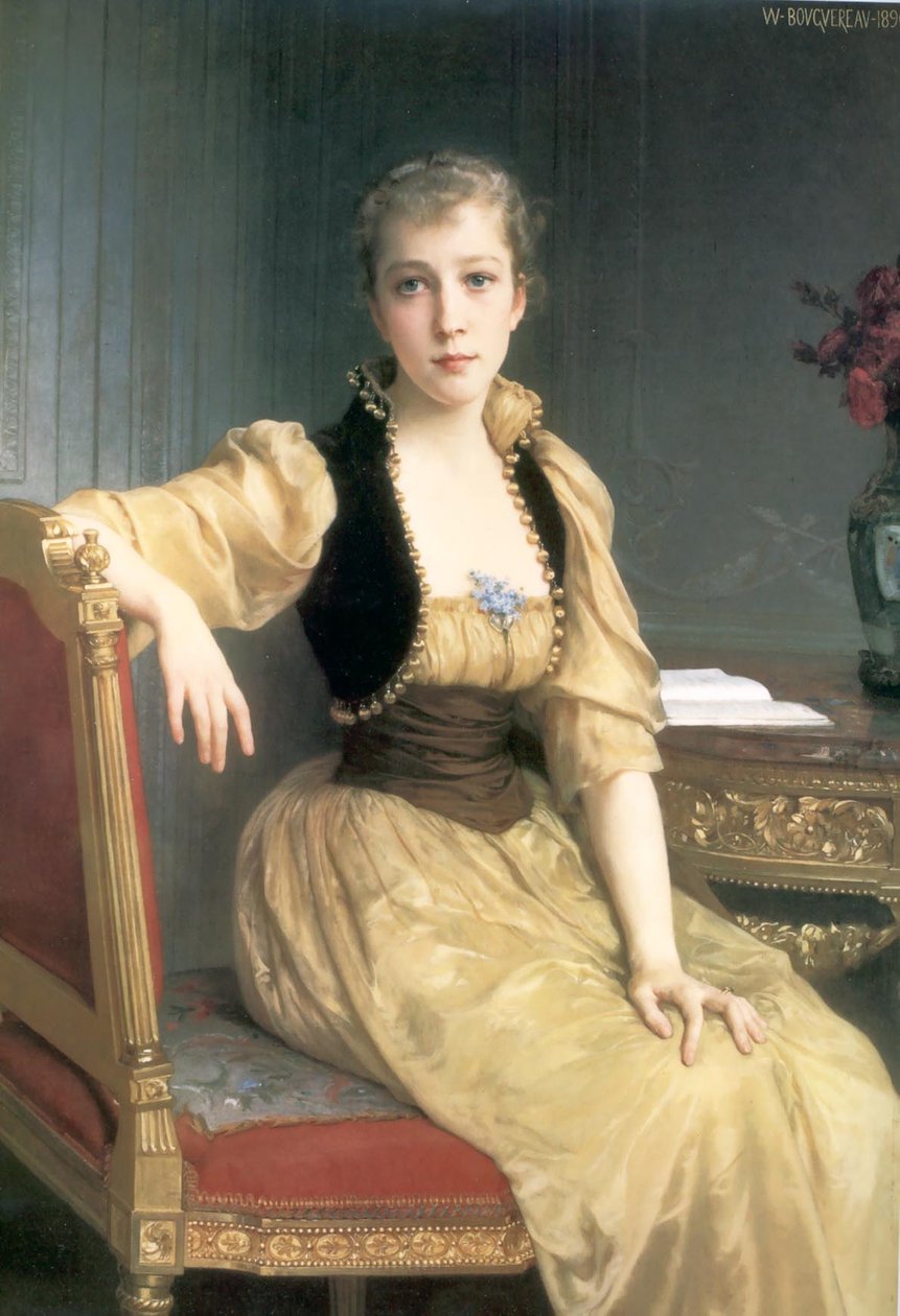 Lady Maxwell av William Adolphe Bouguereau