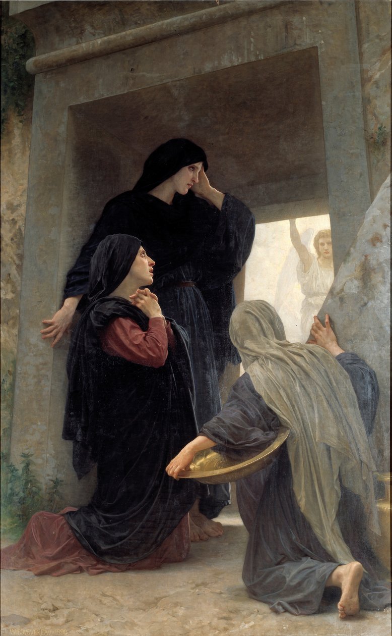 De hellige kvinnene ved graven av William Adolphe Bouguereau