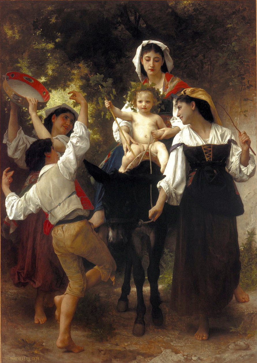 Retur fra høsten av William Adolphe Bouguereau