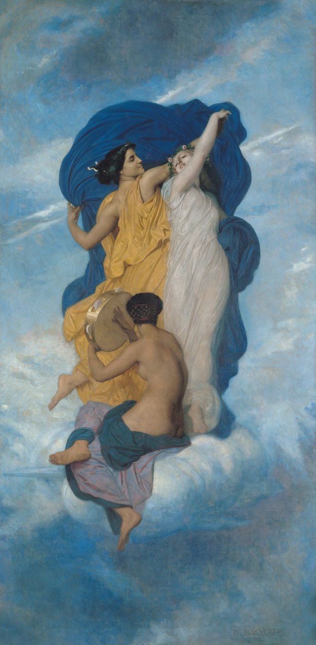 Dansen, 1856 av William Adolphe Bouguereau