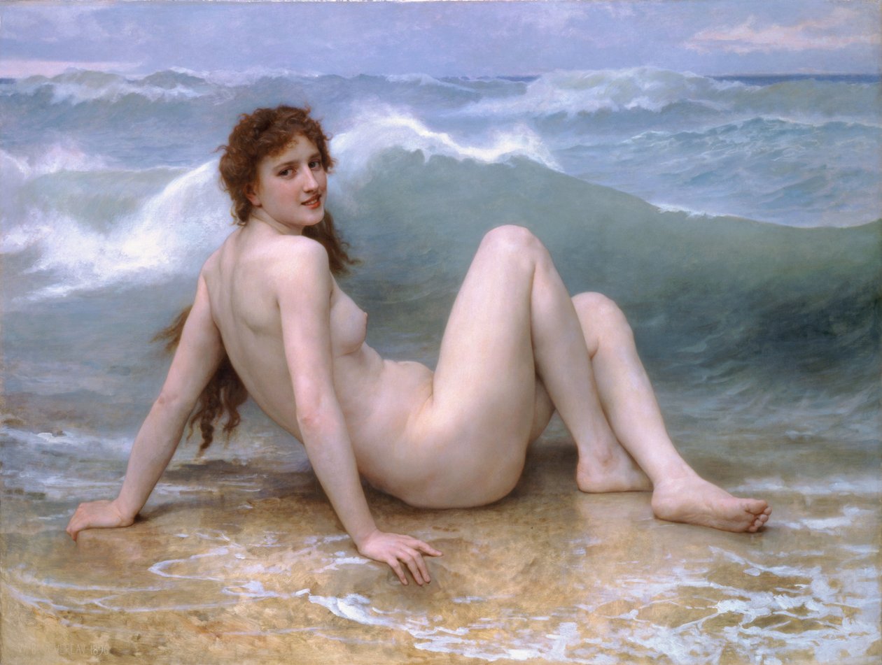Bølgen av William Adolphe Bouguereau