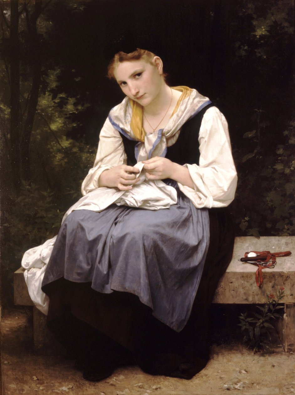 Ung arbeider av William Adolphe Bouguereau