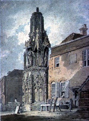 Waltham Cross, 1812 (wc på papir) av William Alexander