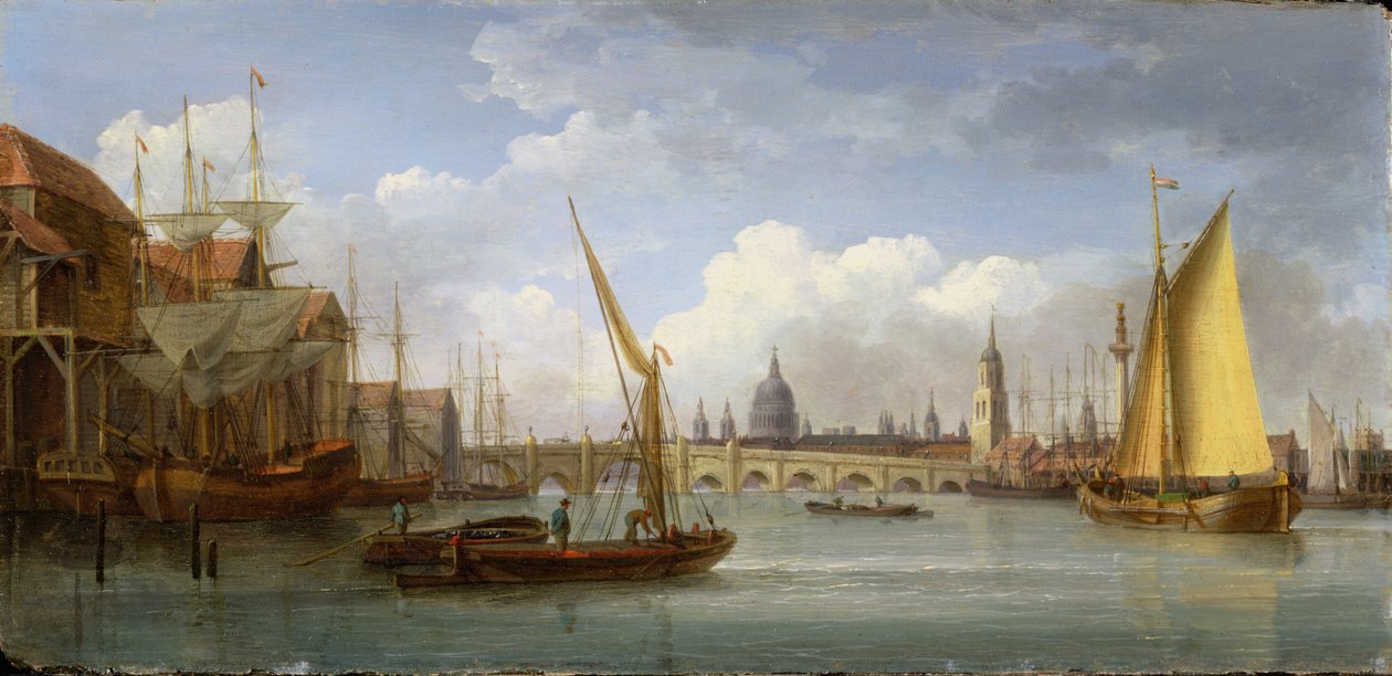 London Bridge, med St. Paul