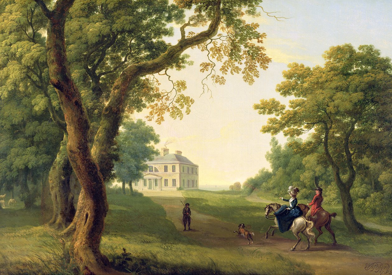 Mount Kennedy, County Wicklow, Irland, 1785 av William Ashford
