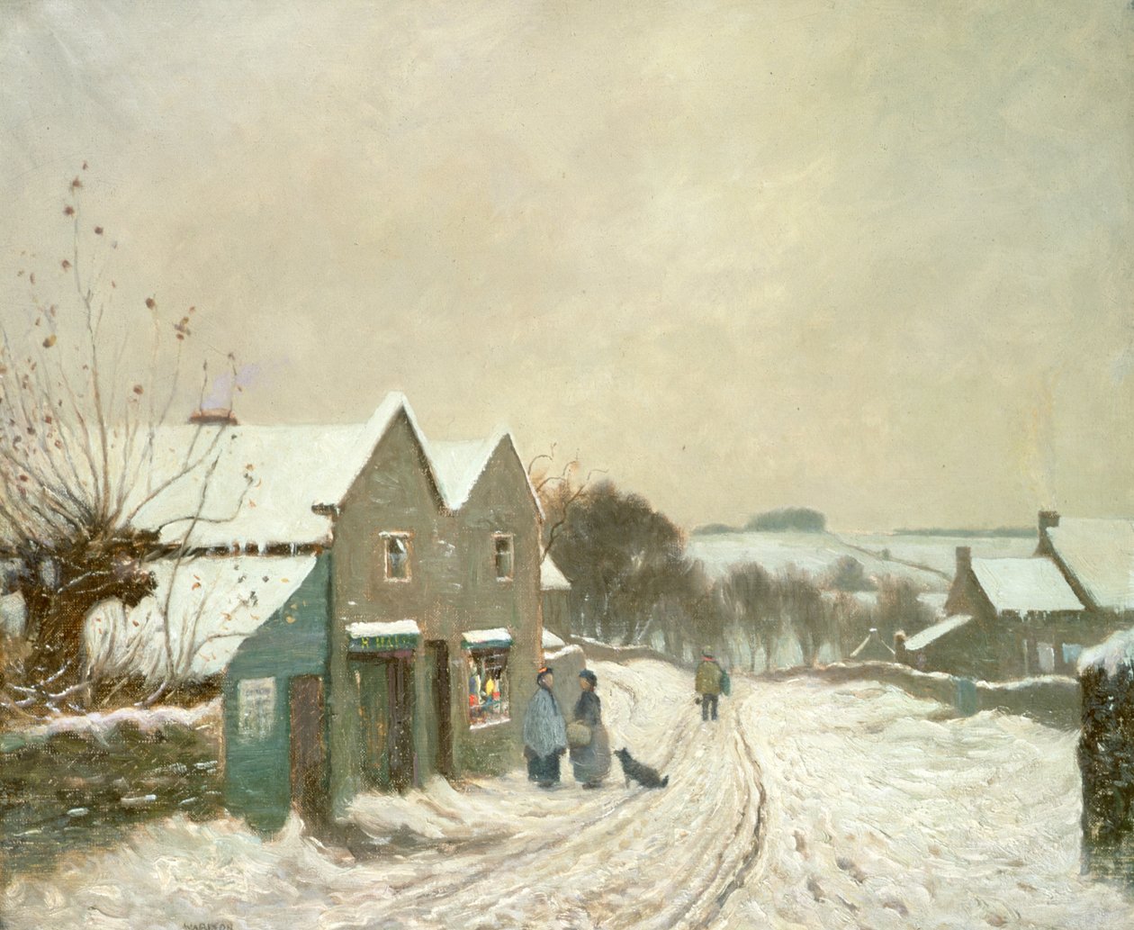 Vinter i Turkdean av William Augustus Rixon
