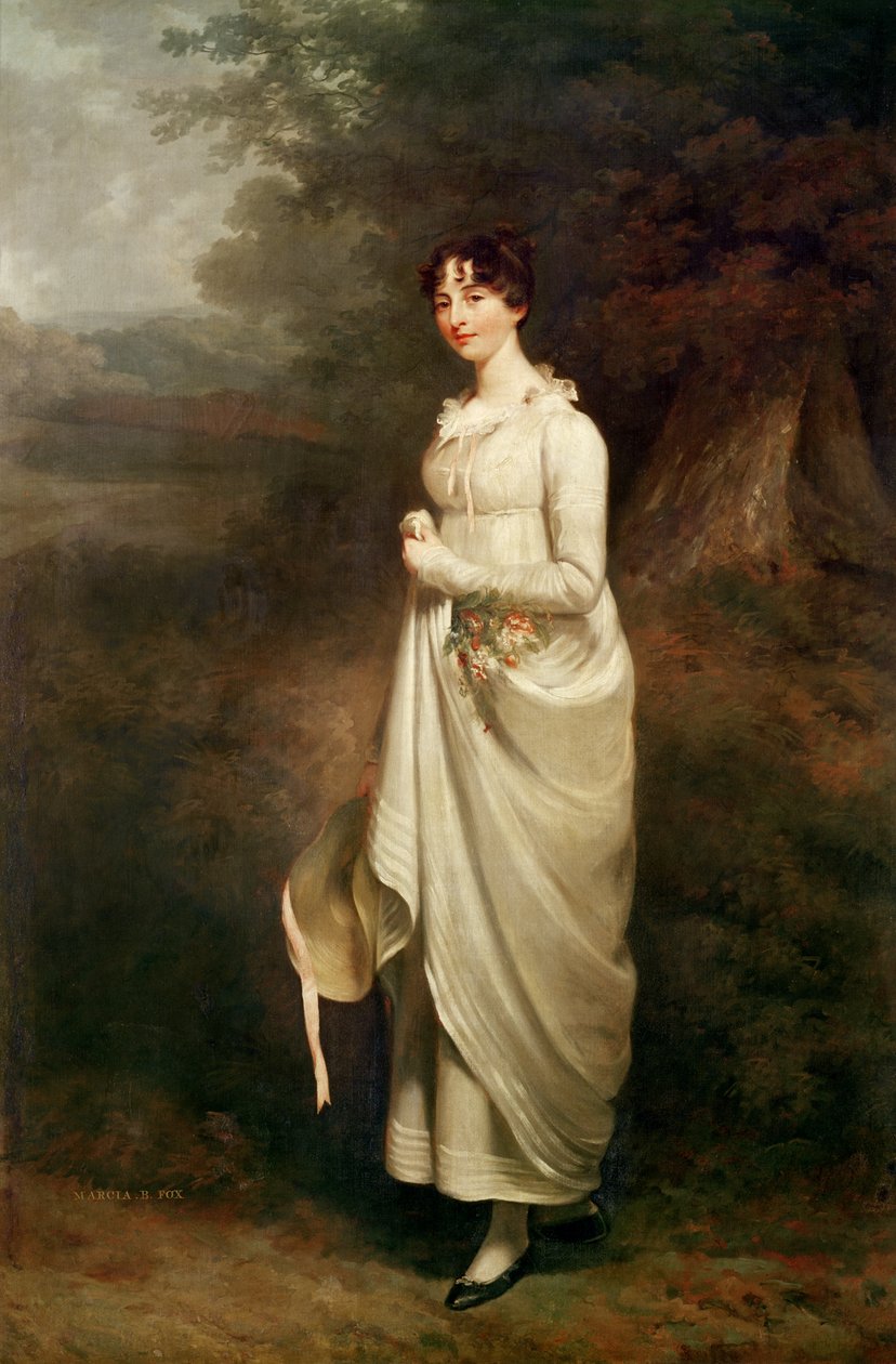 Portrett av Marcia. B. Fox av William Beechey