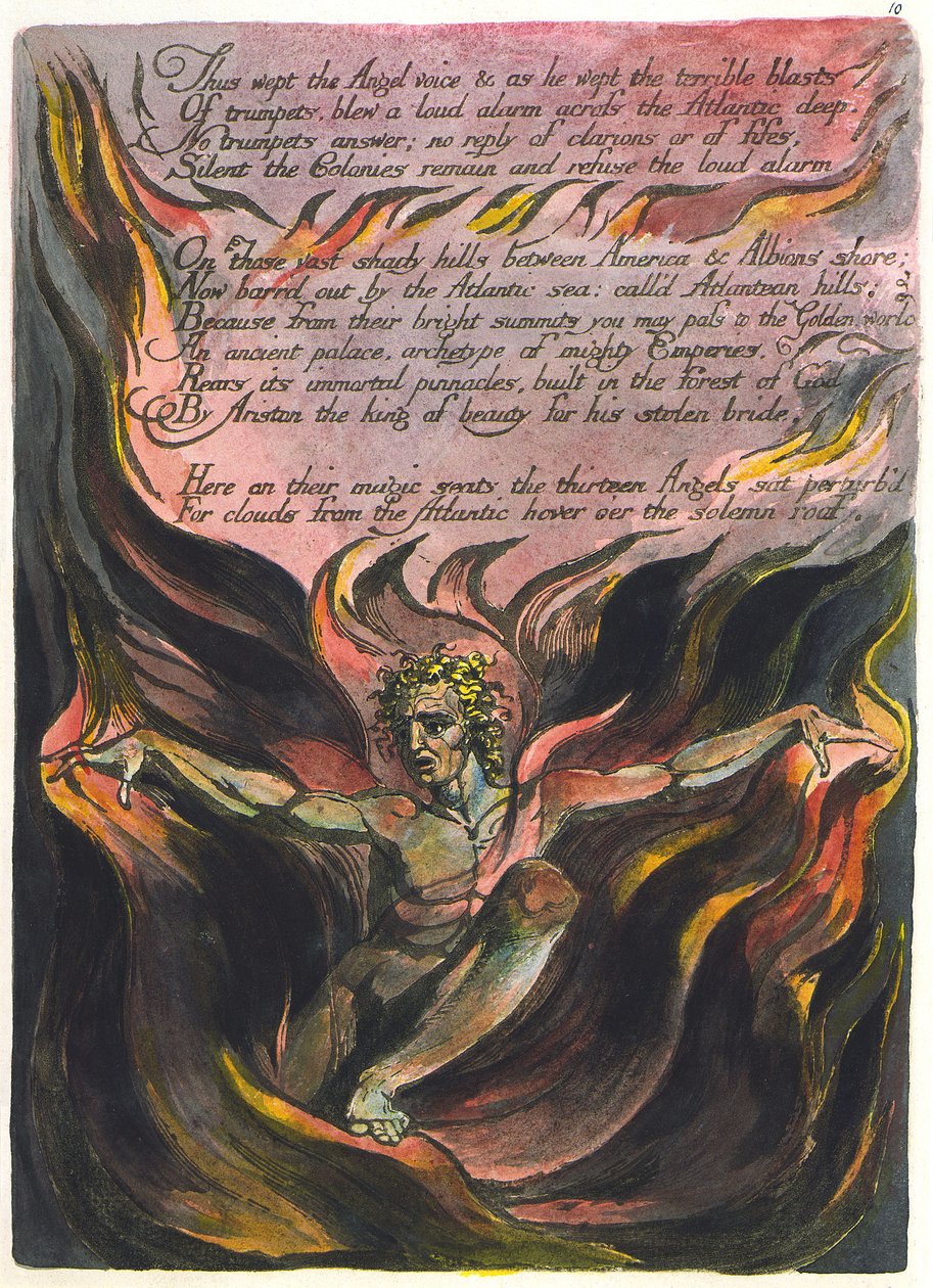 Amerika en profeti av William Blake