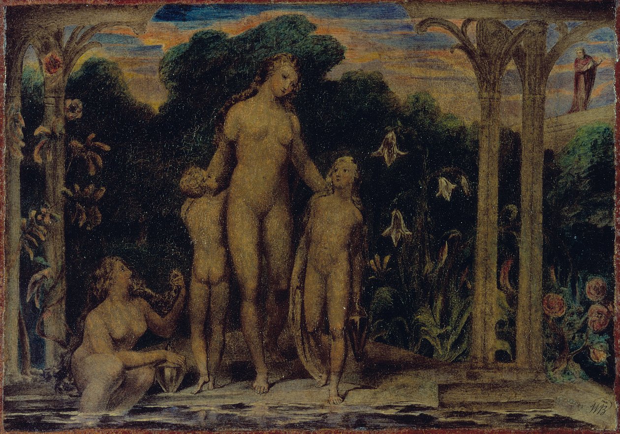 Bathsheba på badet av William Blake