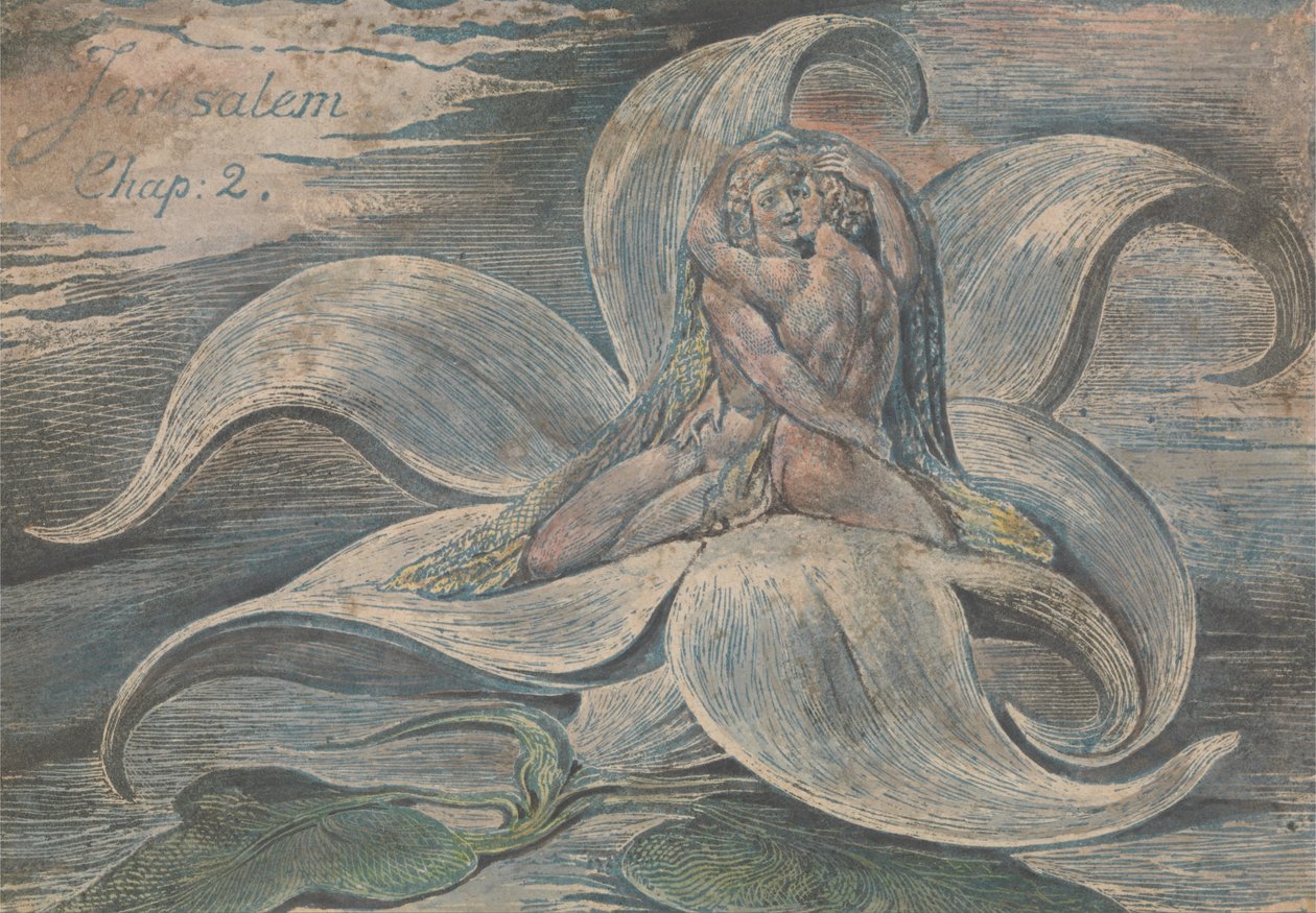 Jerusalem, Plate 28 Proof Impression av William Blake